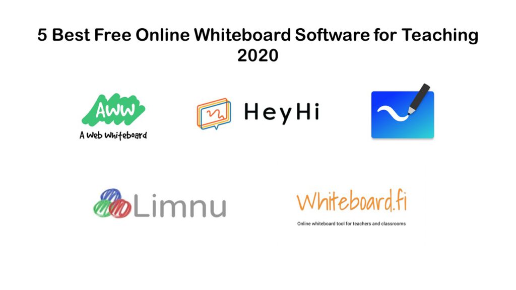 5 Best Free Online Whiteboard Software for Teaching